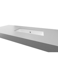 Ruby 530mm Gloss White Undermount Basin